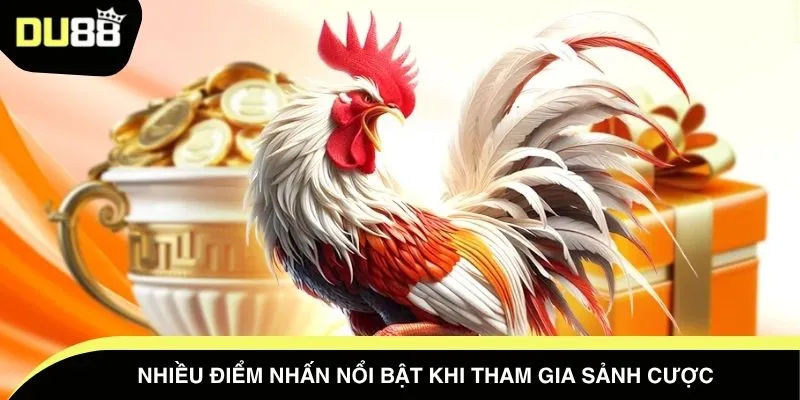 Nhiều điểm nhấn nổi bật khi tham gia sảnh cược