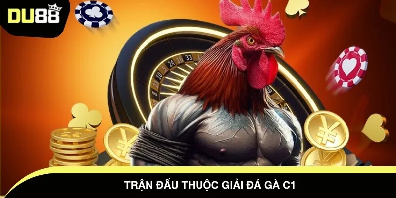 Trận đấu thuộc giải đá gà C1